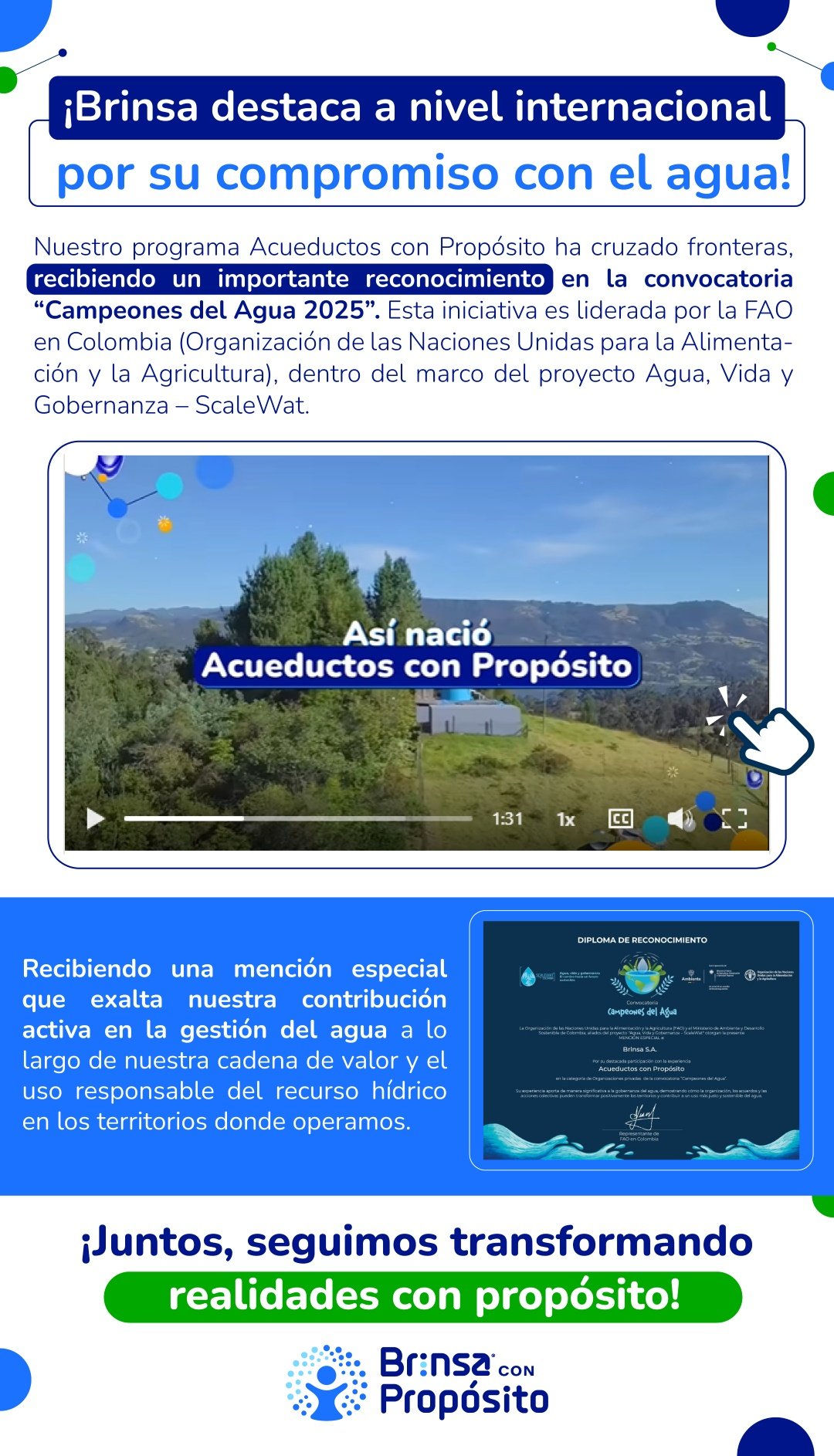 Reconocimiento Acueducto